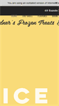 Mobile Screenshot of gardnersfrozentreats.com